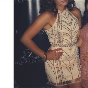 sequence mini party dress